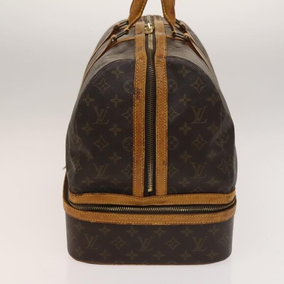 LOUIS VUITTON Monogram Sac Sports Boston Bag M41444 LV Auth 136767 - Picture 4 of 16